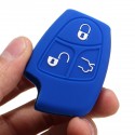 Silicone 3 Button Car Remote Key Fob Case Cover For Benz CL500 CLK320 SLK55