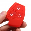 Silicone 3 Button Car Remote Key Fob Case Cover For Benz CL500 CLK320 SLK55