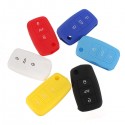 Silicone Remote Key Case Shell Flip FOB For VW Golf Mk6 Jetta Polo