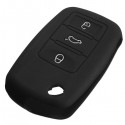 Silicone Remote Key Case Shell Flip FOB For VW Golf Mk6 Jetta Polo