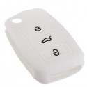 Silicone Remote Key Case Shell Flip FOB For VW Golf Mk6 Jetta Polo