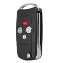 Uncut Blade Remote Key Fold Case 4 Button Flip Key Shell for TOYOTA Camry