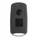 Uncut Blade Remote Key Fold Case 4 Button Flip Key Shell for TOYOTA Camry