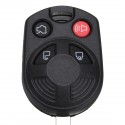 Uncut Keyless 4 Button Remote Key Case Shell Fob For C-Max Escape Focus Transit