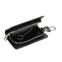 Universal Car Leather Key Holder Wallet Case Cover Bag Chain Durable