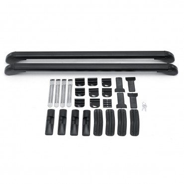 Universal Roof Rack Cross Bars Luggage Carrier Rubber Gasket For 4DR Car Sedans SUV