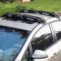 Universal Soft Auto Car Roof Rack Outdoor Rooftop Luggage Carrier Load 60kg Baggage 600D Oxford+PVC