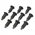 100pcs 8mm Plastic Rivets Fastener Clips Pushpin For Car Auto Fender Bumper