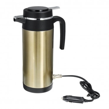 1200ml 12V Car Electric Water Mug Heater Temperature Control Kettle Heating Cup