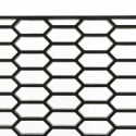 120cm Universal Black ABS Racing Honeycomb / Hex Mesh Grill Spoiler Bumper Hood Vent