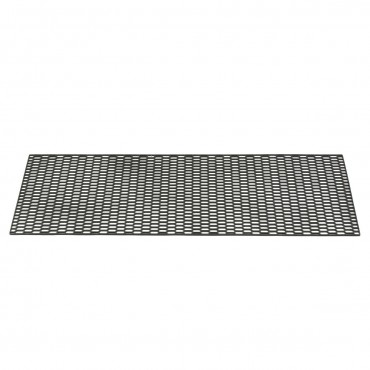 120cm Universal Black ABS Racing Honeycomb / Hex Mesh Grill Spoiler Bumper Hood Vent