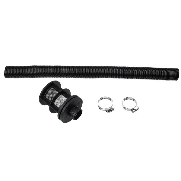 25mm Car Air Intake Filter Silencer Hose Pipe Kit For Webasto Diesel Parking Heater