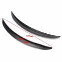 2pcs 32.5cm Car Carbon Fiber Fender Flares Wheel Lip Guard Body Kits