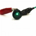 3 Pins Car Round ON/OFF Rocker Push Button Switch LED illuminated Car Dash Boat 12V