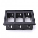 3 Rocker Switches Housing ARB Clip Panel Holder Plastic Carling Type