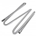 300cm Stainless Steel Exhaust Pipes Car Parking Air Heater Tank Diesel Gas Vent Hose