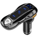 3BC55 bluetooth5.0 Wireless Car Charger Multifunctional Vehicle Card Mp3 Player Handsfree