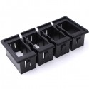 4 Plastic Rocker Switch Clip Panel Holder Housing ARB Carling Type