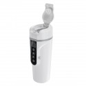450ml 12V / 24V Car Heating Cup Stainless Steel Electric Water Cup LCD Display Temperature