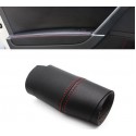 4Pcs Car Interior Door Armrest Leather Cover LHD For VW Golf MK7 2014 2015 2016