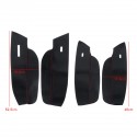 4Pcs Car Interior Door Armrest Leather Cover LHD For VW Golf MK7 2014 2015 2016