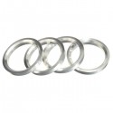 4X Aluminum Hub Centric Rings 60.1mm Car Hub 73.1mm Wheel Bore for Toyota Lexus