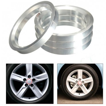 4X Aluminum Hub Centric Rings 60.1mm Car Hub 73.1mm Wheel Bore for Toyota Lexus