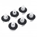 500Pcs Car Clips Ceiling Cover Panel Buckle Moulding Trim Car Fastener Clip