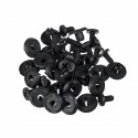 630 Pcs 18 Kinds Plastic Car Body Push Pin Rivet Fasteners Trim Moulding Clip Fastener Clip Kit