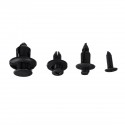 630 Pcs 18 Kinds Plastic Car Body Push Pin Rivet Fasteners Trim Moulding Clip Fastener Clip Kit