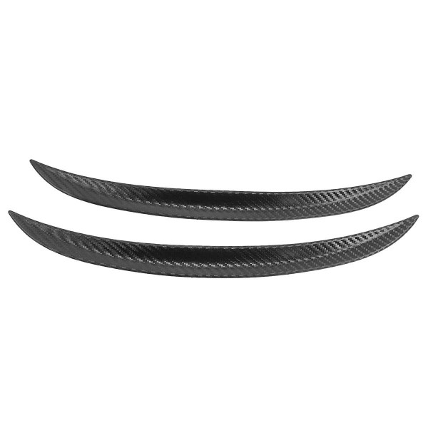 ABS Car Wheel Flares Round Arc Lip Carbon Fiber Look Car Mudguards