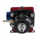 Adjustable Fuel Pressure Regulator FPR Kit Gas Oil Pressure 0-100psi Gauge 6AN AN6 Line