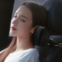 First Class Car Headrest Pillow Cushion EVA Memory Breathable Fiber PU Ecological Leather Comfortable Neck Protection