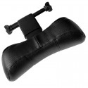 First Class Car Headrest Pillow Cushion EVA Memory Breathable Fiber PU Ecological Leather Comfortable Neck Protection