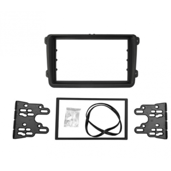 Car Double Din Frame Bracket Fascia Panel For VW Touran Caddy SEAT SKODA Fabia Octavia