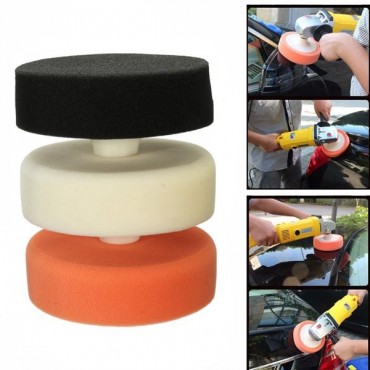 M16 150mm Car Buffing Polishing Sponge Head Pad Mop Thread Compounding