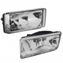 Pair Car Front Fog Lights For Chevy Silverado Tahoe Suburban 07-14 Clear/Amber/Smoke