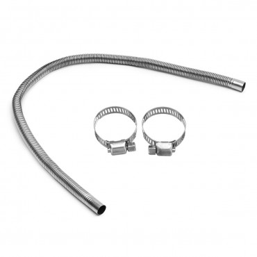 Stainless Steel Exhaust Pipe For Car Parking Air Heater Tank Diesel Gas Vent Hose