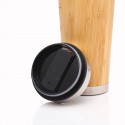 Stainless Steel Vacuum Flask Bamboo Shell Car Cup Double Insulation Hand Cup