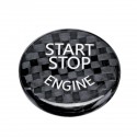Start Stop Engine Button Car Switch Carbon Black Cover For BMW F/G Classis F01 F02 F10 G37