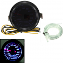 Universal 52mm 2inch LED Turbo Boost Pressure Gauge Smoked Dials Face Psi