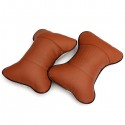 2PCS Breathe Car Auto Seat Head Neck Rest Cushion Head Rest Pillow Pad