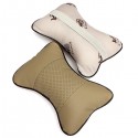 2PCS Breathe Car Auto Seat Head Neck Rest Cushion Head Rest Pillow Pad