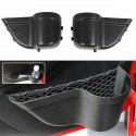 2PCS Door Pocket Storage Box With Isolation Net Black For Jeep Wrangler JK 2011-2017