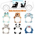 Baby Backseat Mirror Safety Seat Rear View Mirror For Car View Infant Rear Facing Newborn Animal