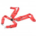 Racing Car Seat Belt 4 Point Cam Lock Race Safety Adjustable Strap Nylon Harness