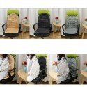 Universal Breathable Fabric Seat Cover Mat Comfortable Cushion For Car Van Truck Office Home