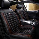 Universal Car Front Seat Mat Covers PU Leather Breathable Cushion Pad