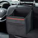 Car Seat Back Storage Bag Waterproof Leather Durable Multifunctional Storage Box