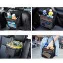 Car Seat Back Storage Bag Waterproof Leather Durable Multifunctional Storage Box